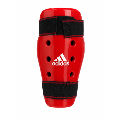 Adidas Taekwondo kojų apsaugos – raudonos Adidas Taekwondo kojų apsaugos – raudonos