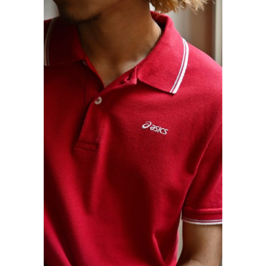 ASICS raudoni polo marškinėliai 3 ASICS raudoni polo marškinėliai 3