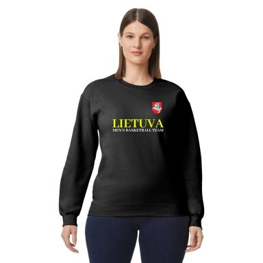 Bliuzonas - džemperis unisex LIETUVA (juodos sp.)