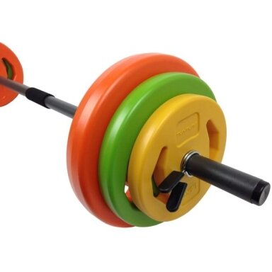 Body pump štangutės ir svorių komplektas 20 kg