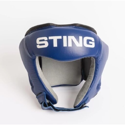 BOKSO ŠALMAS STING IBA (RAUDONAS, MĖLYNAS) 3 BOKSO ŠALMAS STING IBA (RAUDONAS, MĖLYNAS) 3