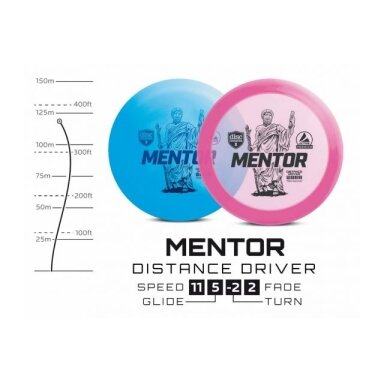 DISKGOLFO DISKAS DISTANCE DRIVER MENTOR