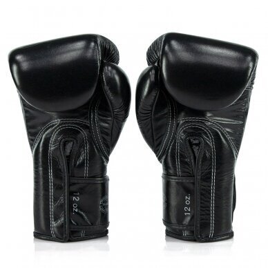 "Fairtex" bokso pirštinės BGVG3 - Black/Gold 3