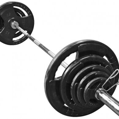 Grifo su svoriais komplektas (olimpinis) 125 kg