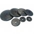 GUMUOTAS JUODAS SVORIS 30 mm (nuo 0.5 kg. iki 25 kg.) GUMUOTAS JUODAS SVORIS 30 mm (nuo 0.5 kg. iki 25 kg.)