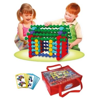 Jungiamų detalių konstruktorius „Playstix Mega“