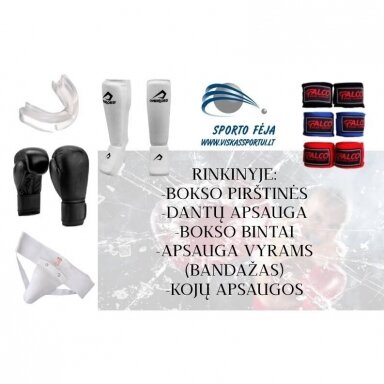 Kikbokso rinkinys pradedantiesiems