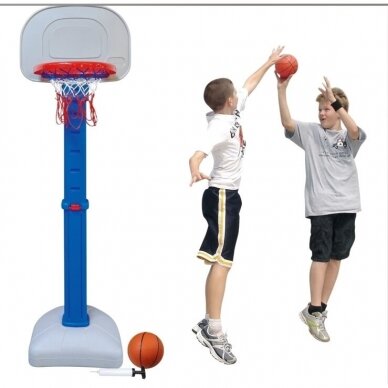 Krepšinio stovas vaikams (reguliuojamas, plastikinis)