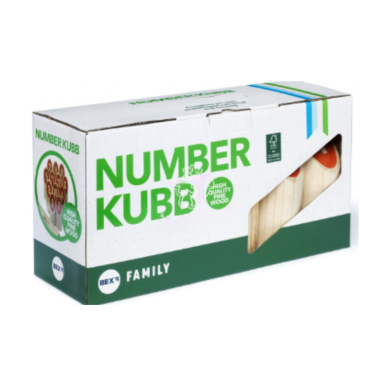 Lauko žaidimas Bex Number Kubb Family FCS