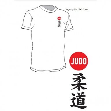 Marškinėliai vaikams ir suaugusiems JUDO