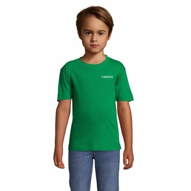 Marškinėliai vaikams su vardu 1-10 vnt