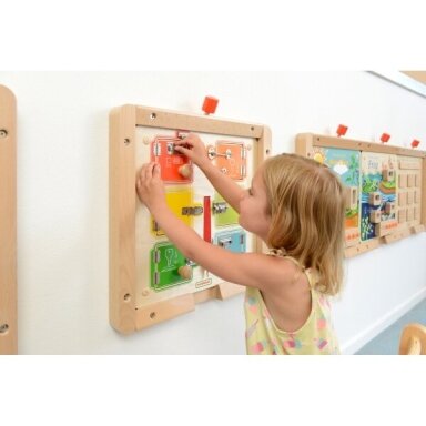 Montessori tipo lenta su spynelėmis