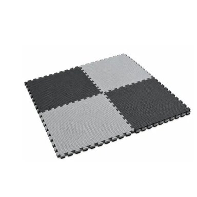 PUZZLE TATAMIS 1000x1000x20mm pilka-juoda PUZZLE TATAMIS 1000x1000x20mm pilka-juoda