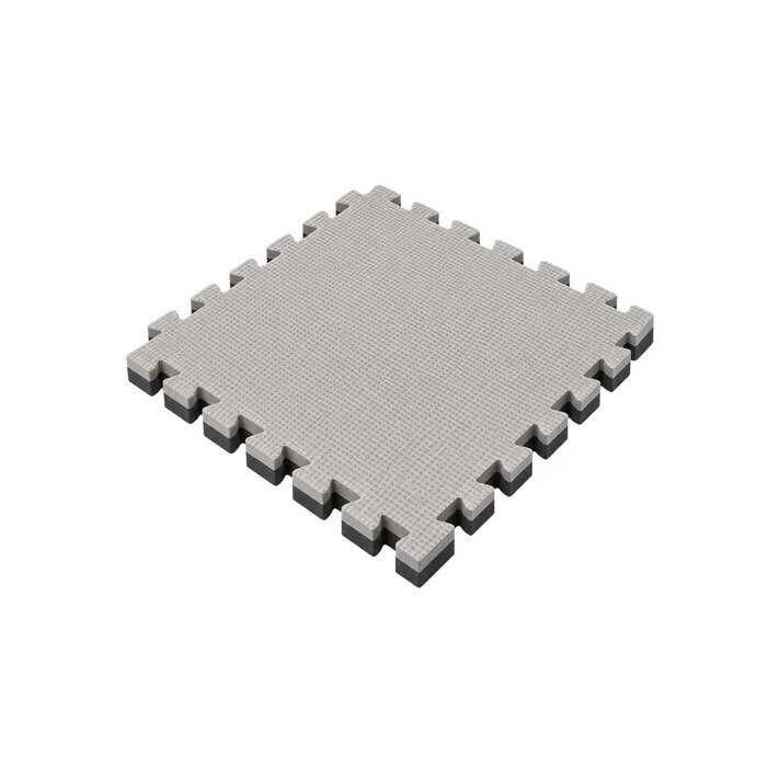 PUZZLE TATAMIS 1000x1000x40 mm juoda/pilka