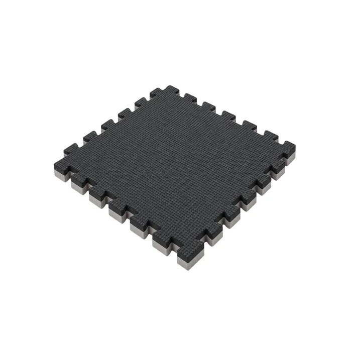 PUZZLE TATAMIS 1000x1000x40 mm juoda/pilka 1 PUZZLE TATAMIS 1000x1000x40 mm juoda/pilka 1