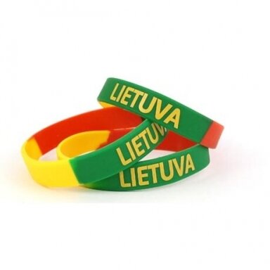 Silikoninė apyrankė LIETUVA (vaikiška)