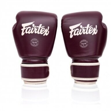 "Fairtex" bokso pirštinės BGV16 - Maroon