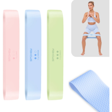 Spokey Trijų treniruočių gumų rinkinys su neslidžia struktūra JUICY SET Spokey Trijų treniruočių gumų rinkinys su neslidžia struktūra JUICY SET