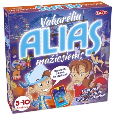 Stalo žaidimas ALIAS mažiesiems LT Stalo žaidimas ALIAS mažiesiems LT