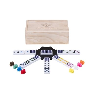 Stalo žaidimas domino Mexican Train Double 9 Stalo žaidimas domino Mexican Train Double 9