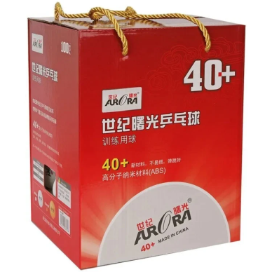 Stalo teniso kamuoliukai AURORA 40+ Training (ABS), 100 vnt. rinkinys