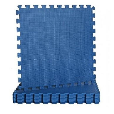 Surenkama danga 60x60x1 cm (8 vnt) mėlyna/pilka