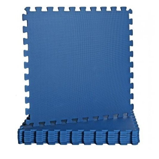 Surenkama danga 60x60x1 cm (8 vnt) mėlyna/pilka
