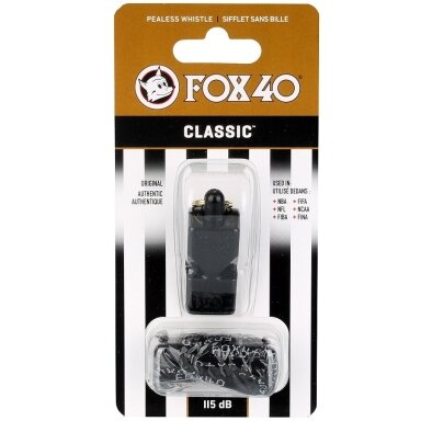 Švilpukas su virvele FOX CLASSIC Švilpukas su virvele FOX CLASSIC