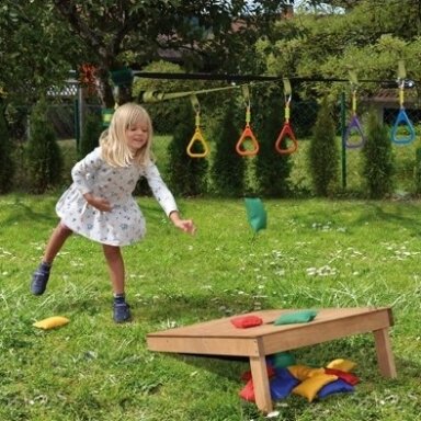 Taiklumo žaidimas su maišeliais CORNHOLE