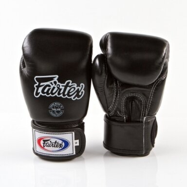 TRENIRUOČIŲ BOKSO PIRŠTINĖS FAIRTEX BGV1, JUODOS