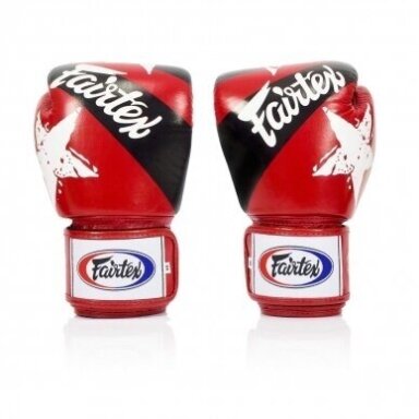 "Fairtex" bokso pirštinės BGV1N - Red "Fairtex" bokso pirštinės BGV1N - Red